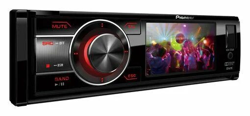 Автомагнитола Pioneer MVH-190UBG 1DIN 4*50Bт 398556