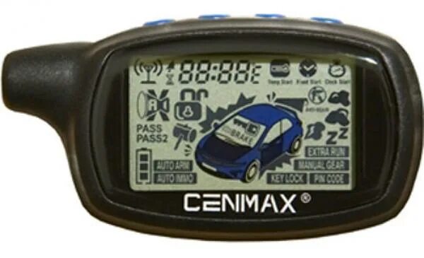 Брелок с ж.к. дисплеем на а.с . CENMAX CT-7